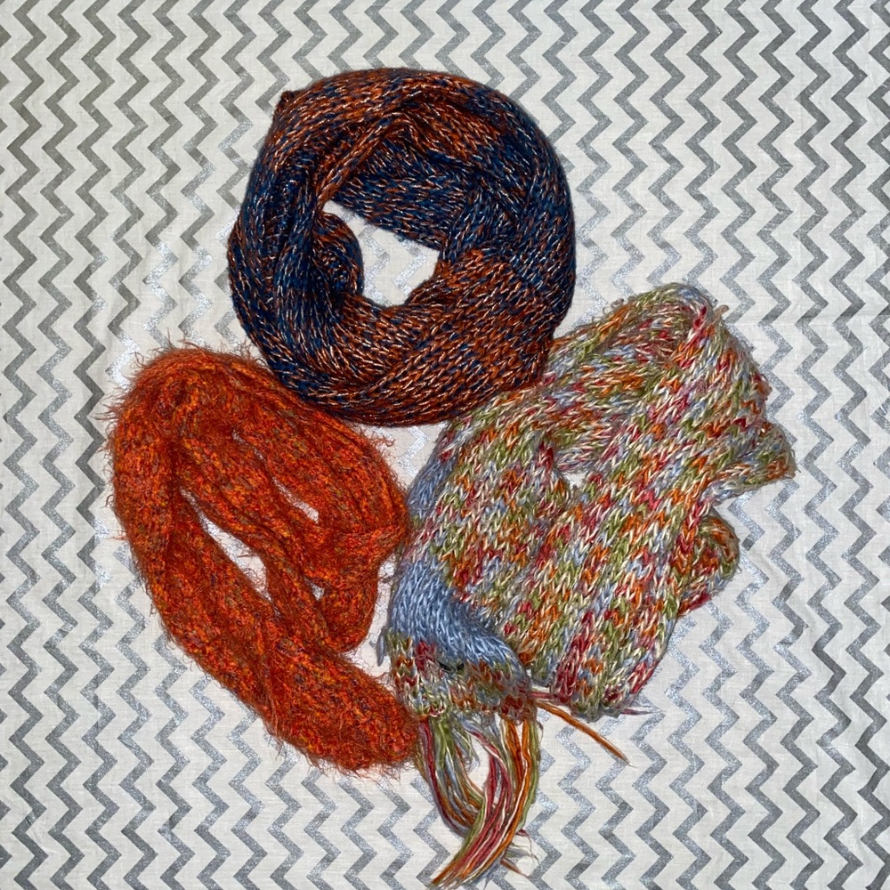 Colorful scarf bundle!